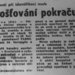 Dobová tlač o leteckej katastrofe IL-18 – Sakrakopec