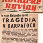 Dobová tlač o leteckej katastrofe IL-18 – Sakrakopec