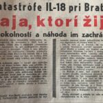 Dobová tlač o leteckej katastrofe IL-18 – Sakrakopec