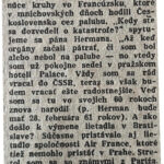 Dobová tlač o leteckej katastrofe IL-18 – Sakrakopec