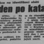 Dobová tlač o leteckej katastrofe IL-18 – Sakrakopec